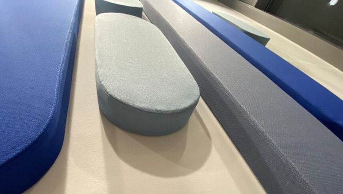 BRICK Weichpaneele als Wandkomposition