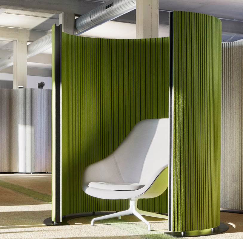 Akustiktrennwand JOIN Modulare Trennwandelemente