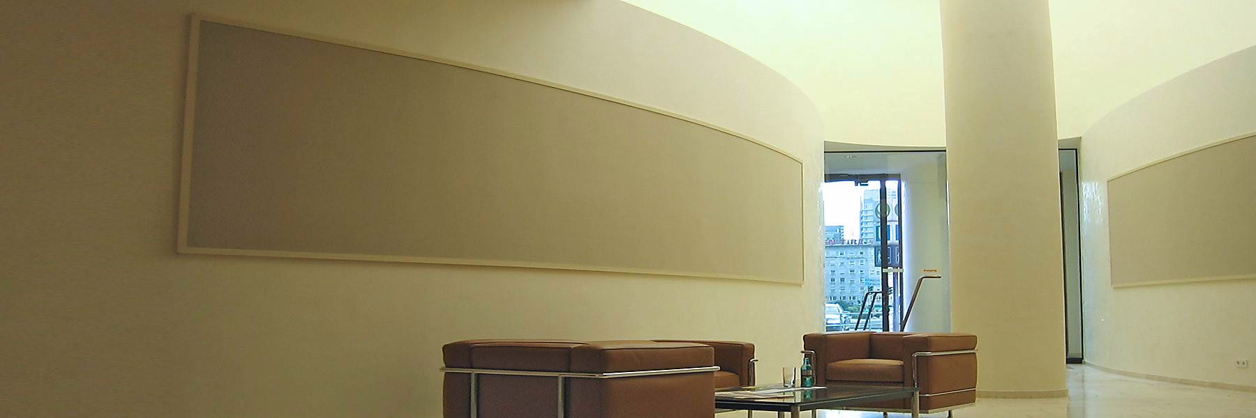 Akustische Wandbespannung