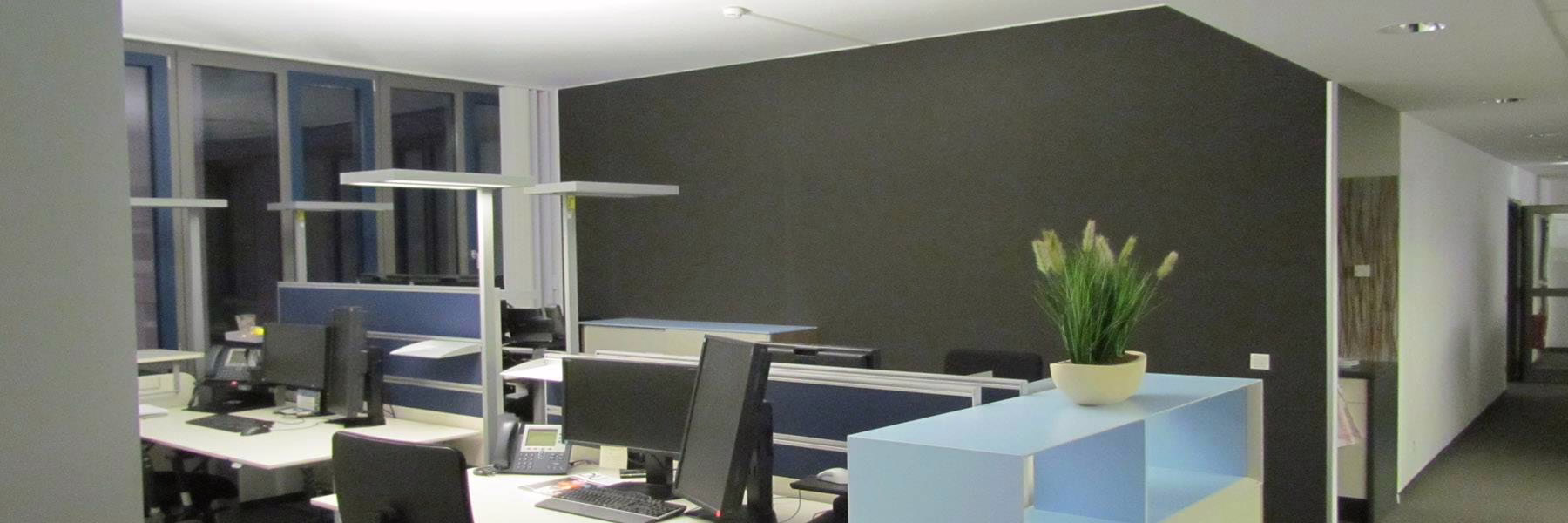 Akustische Wandbespannung