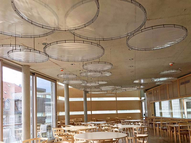 Sonderanfertigung akustischer Ringe als Formation Sonderanfertigung akustischer Ringe als Formation